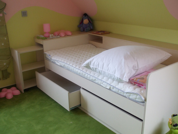 Dětské pokoje a nábytek, příklad 009